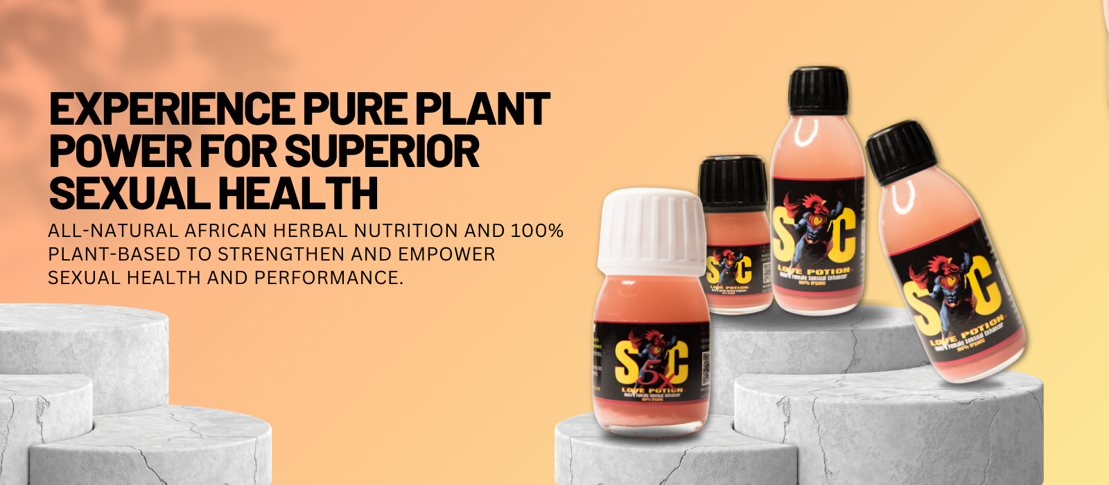  Super Cocky Love Potion - Organic Libido Booster